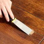 How to repair oak floor