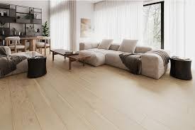 engineered white oak floor