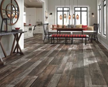 Which flooring is best for a rustic look？