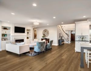 rustic white oak floor
