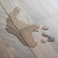 How to fix swollen wood flooring after water damage?